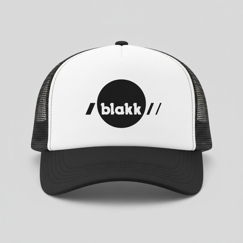 Trucker cap with Blakk logo